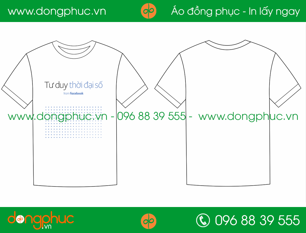 Áo phông đồng phục Tư duy số